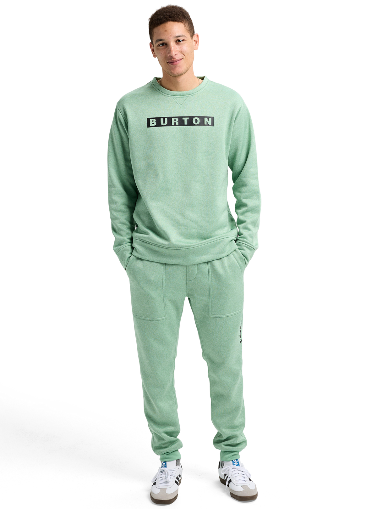 メンズ Burton オーク クルーネック プルオーバー