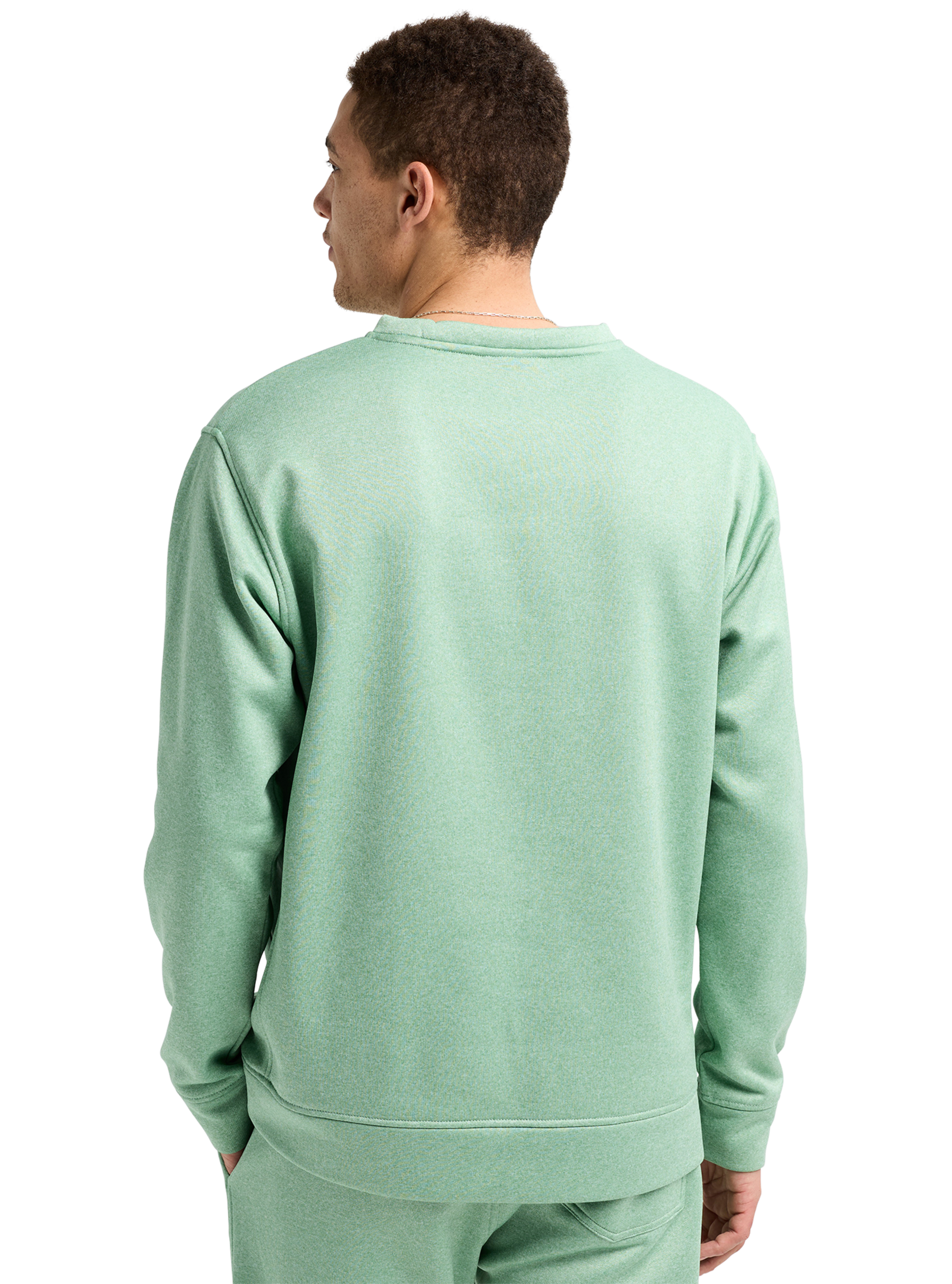 Product image of Men's Burton Oak Crewneck Pullover[Variant:Soft Sage Heather]