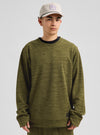 Product image of Men's Burton Oak Pullover Crew[Variant:Dried Moss Heather]