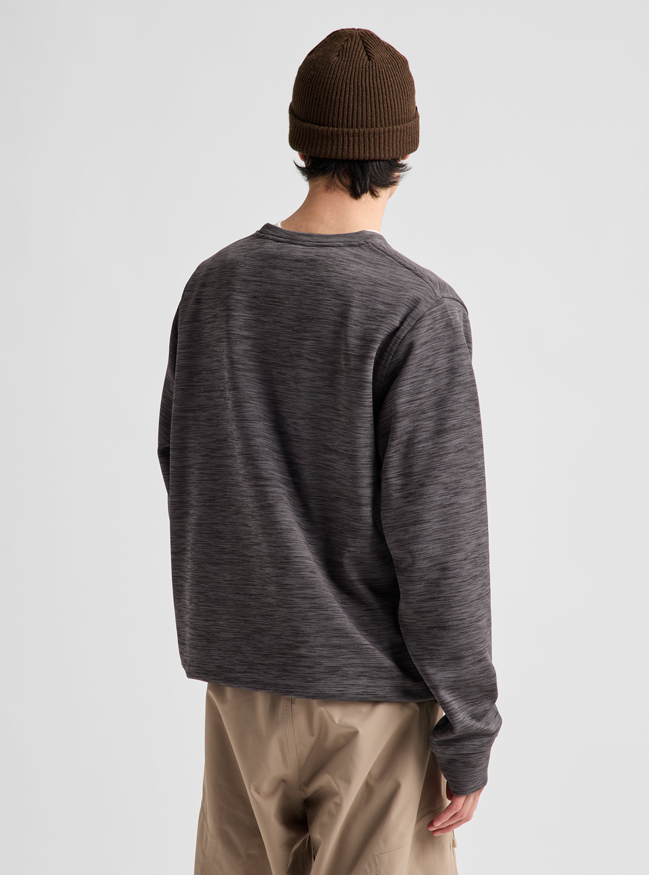 Product image of Men's Burton Oak Pullover Crew[Variant:Gotham Gray Heather]