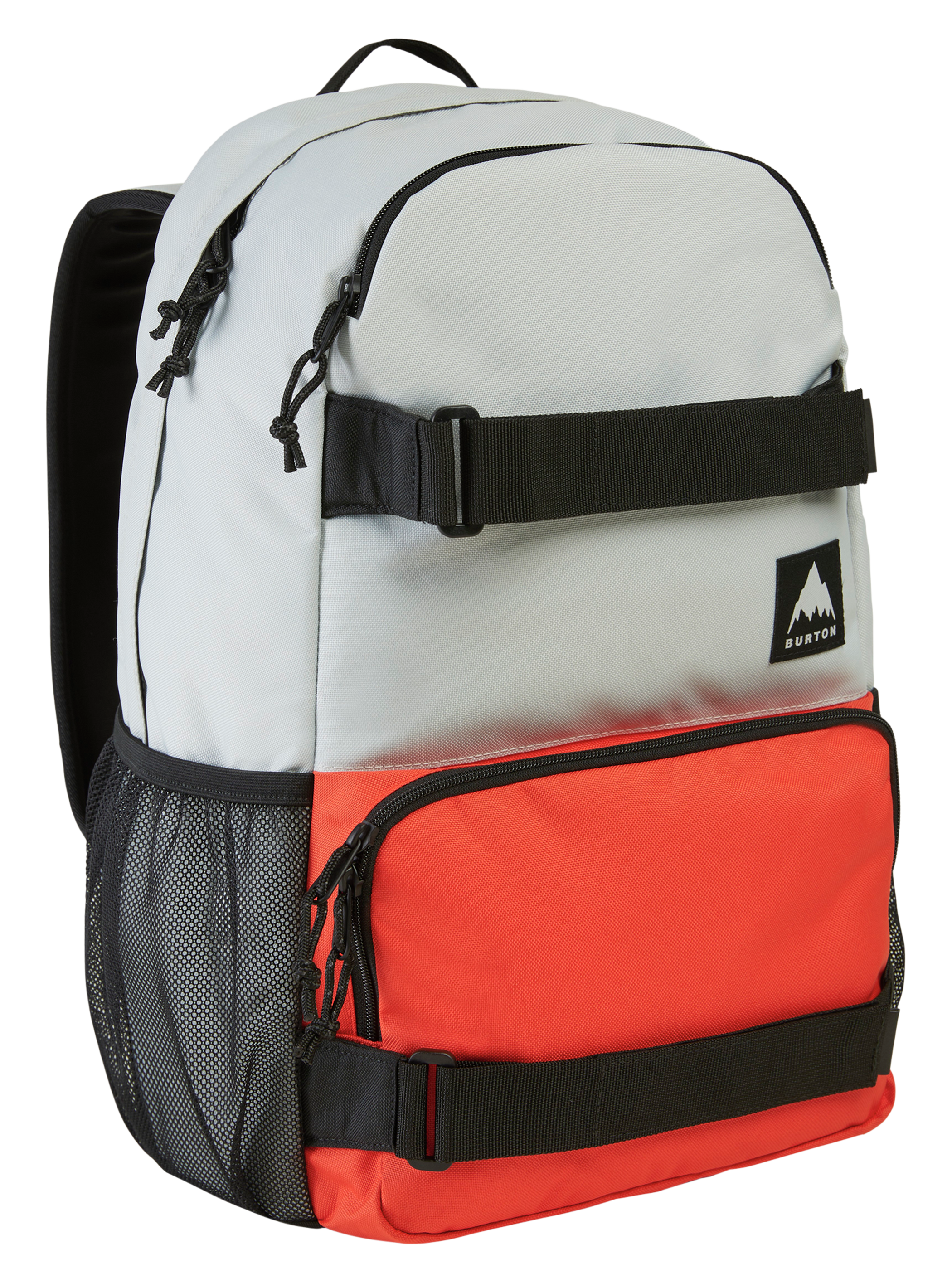 Product image of Burton Treble Yell 21L Backpack[Variant:Gray Cloud / FIesta Red]