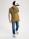 Product image of Kids' Burton Classic Mountain High Short Sleeve T-Shirt[Variant:Martini Olive]