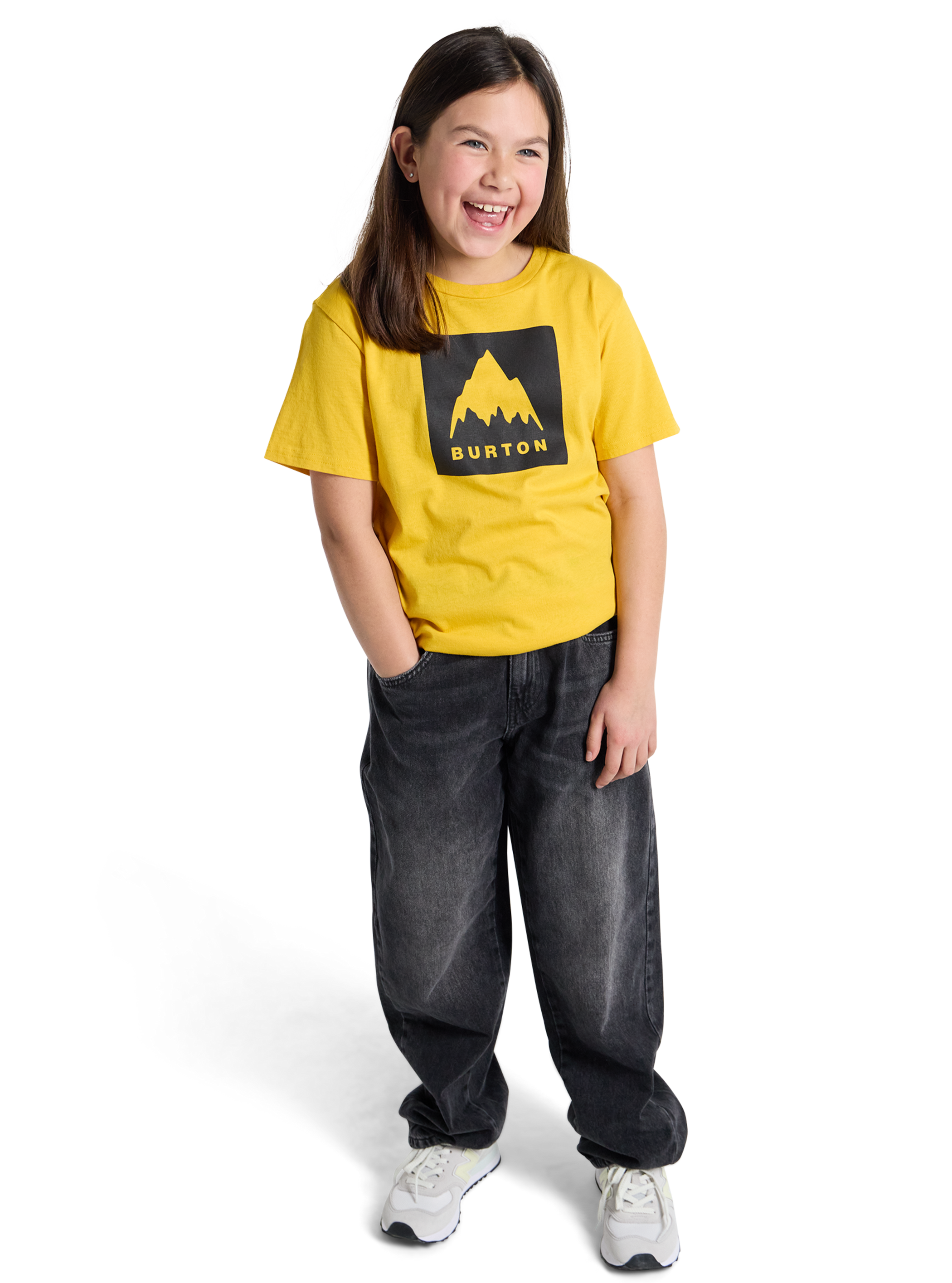キッズ Burton クラシック マウンテンハイ ショートスリーブ Tシャツ
