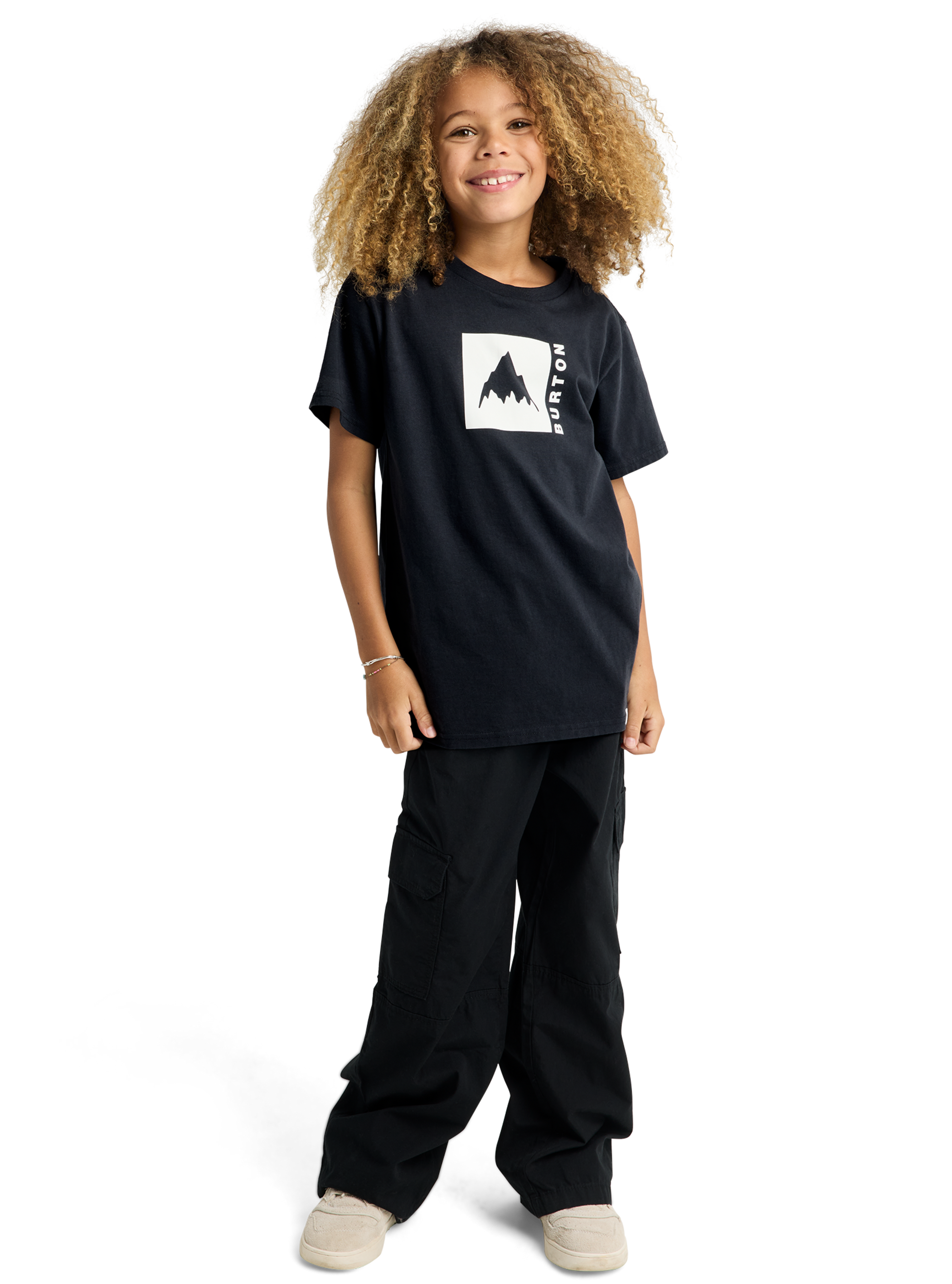 キッズ Burton クラシック マウンテンハイ ショートスリーブ Tシャツ