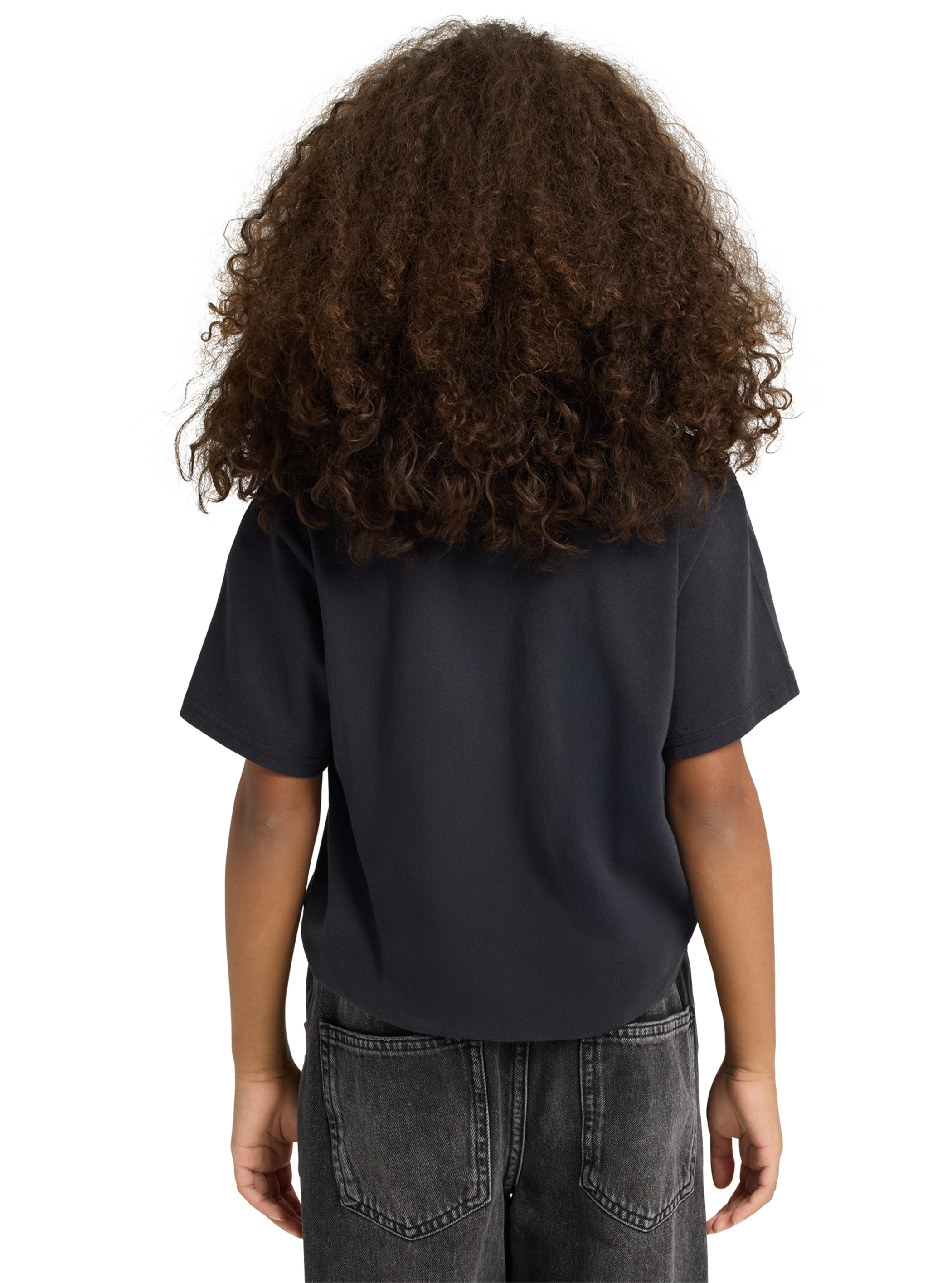 Product image of Kids' Burton Classic Mountain Short Sleeve T-Shirt[Variant:True Black]