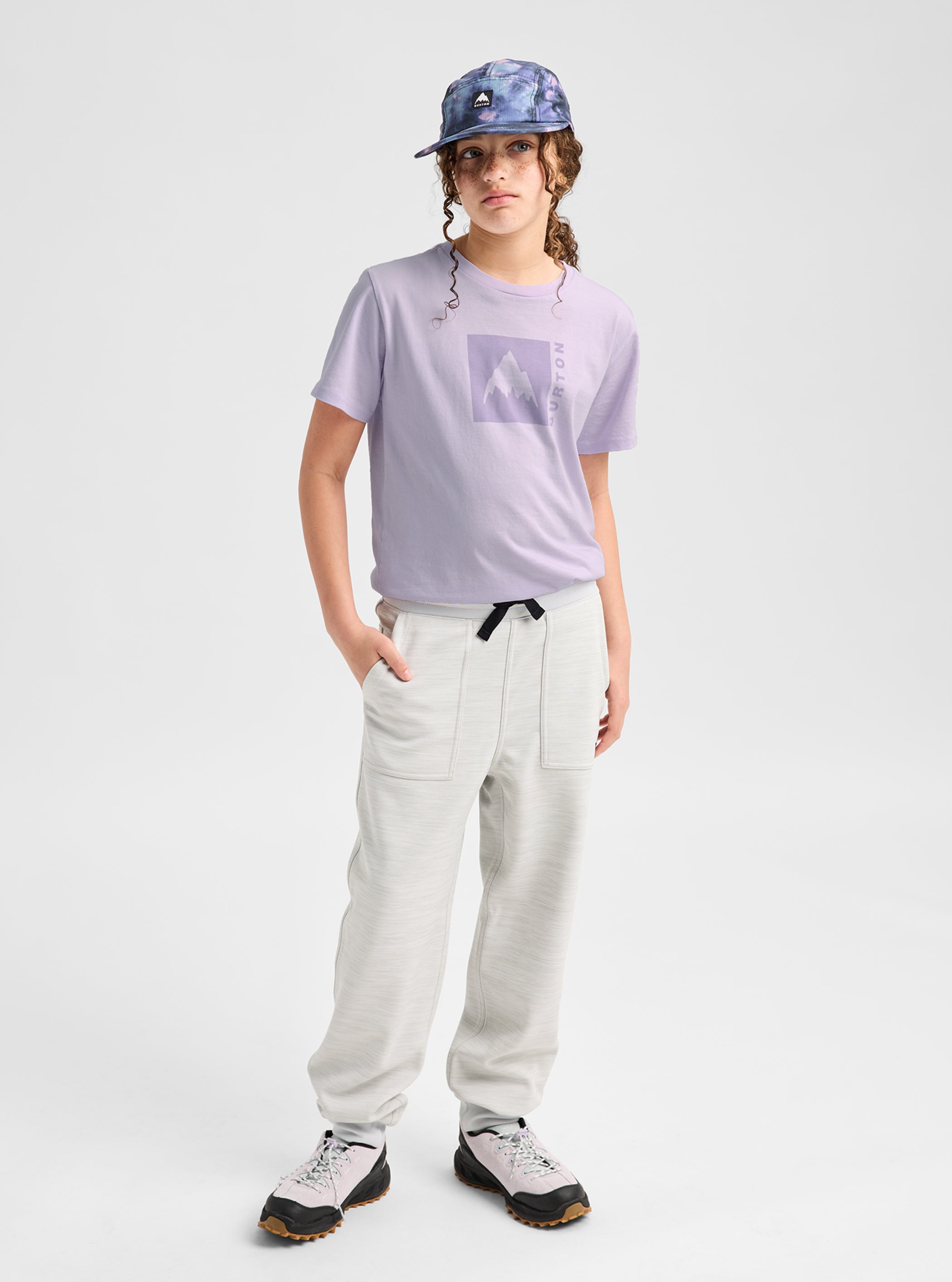 キッズ Burton クラシック マウンテンハイ ショートスリーブ Tシャツ