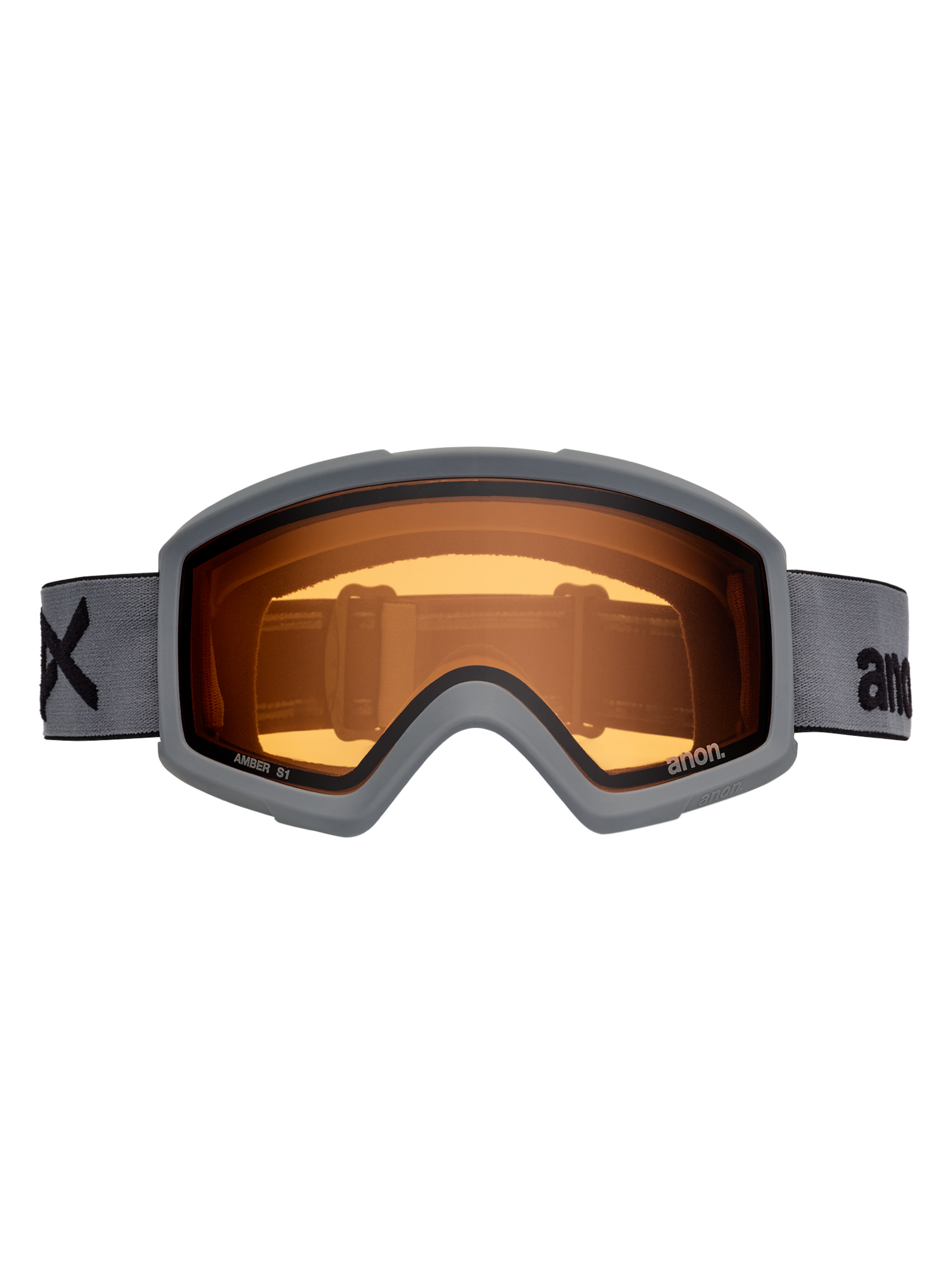 Product image of Anon Helix 2.0 Goggles (Non-Mirror)[Variant:Frame: Stealth, Lens: Amber (55% / S1)]