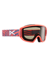 Product image of Anon Relapse Jr. Low Bridge Fit Goggles + MFI® Face Mask[Variant:Frame: Zig Zag, Lens: Smoke (35% / S2)]