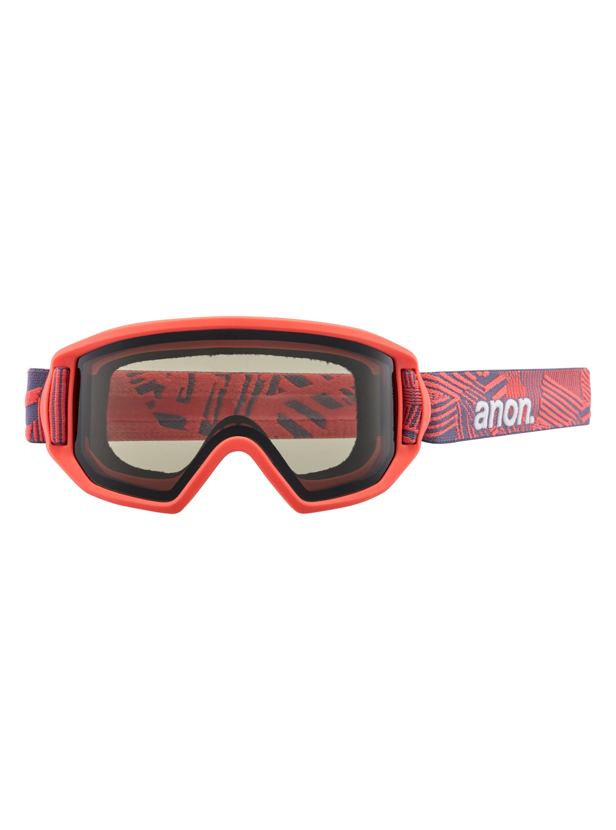 Product image of Anon Relapse Jr. Low Bridge Fit Goggles + MFI® Face Mask[Variant:Frame: Zig Zag, Lens: Smoke (35% / S2)]