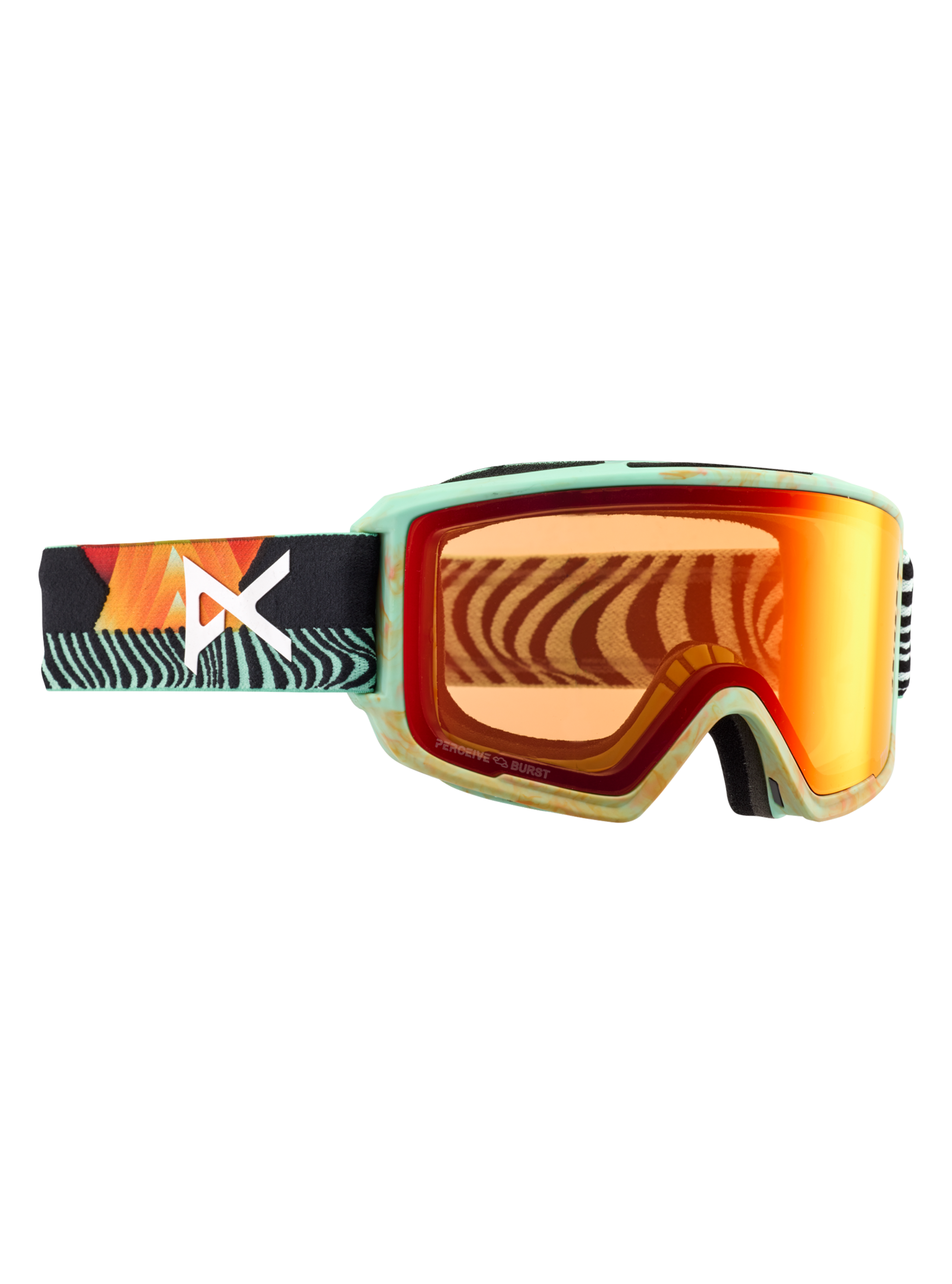 Product image of Anon M3 Goggles + Bonus Lens + MFI® Face Mask[Variant:Frame: Dunescape, Lens: Perceive Cloudy Burst (59% / S1), Spare Lens: Perceive Sunny Bronze (17% / S3)]