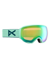 Product image of Anon WM1 Goggles + Bonus Lens + MFI® Face Mask[Variant:Frame: Powder Mint, Lens: Perceive Variable Green (22% / S2), Spare Lens: Perceive Cloudy Pink (53% / S1)]