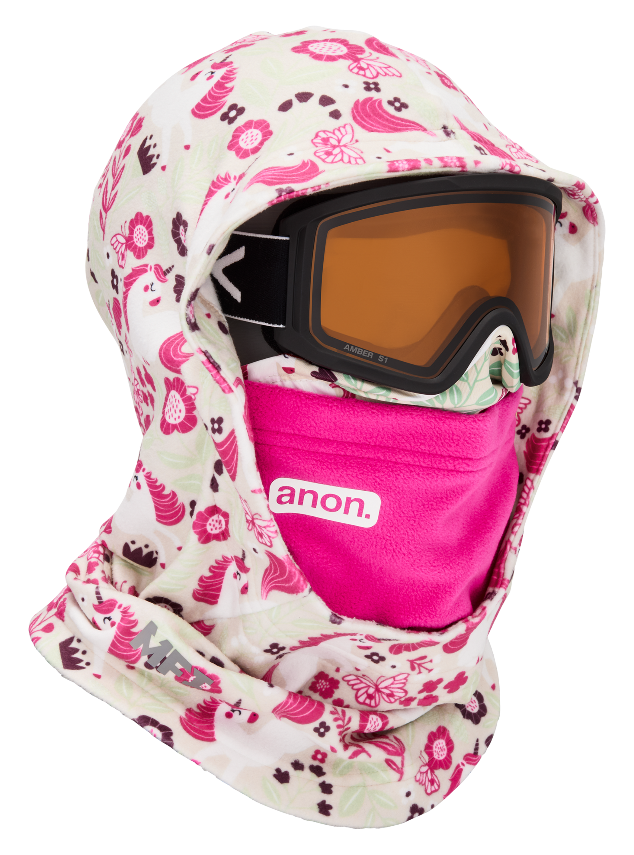Product image of Kids' Anon MFI® Hooded Balaclava Face Mask (Sample)[Variant:Unicorns]