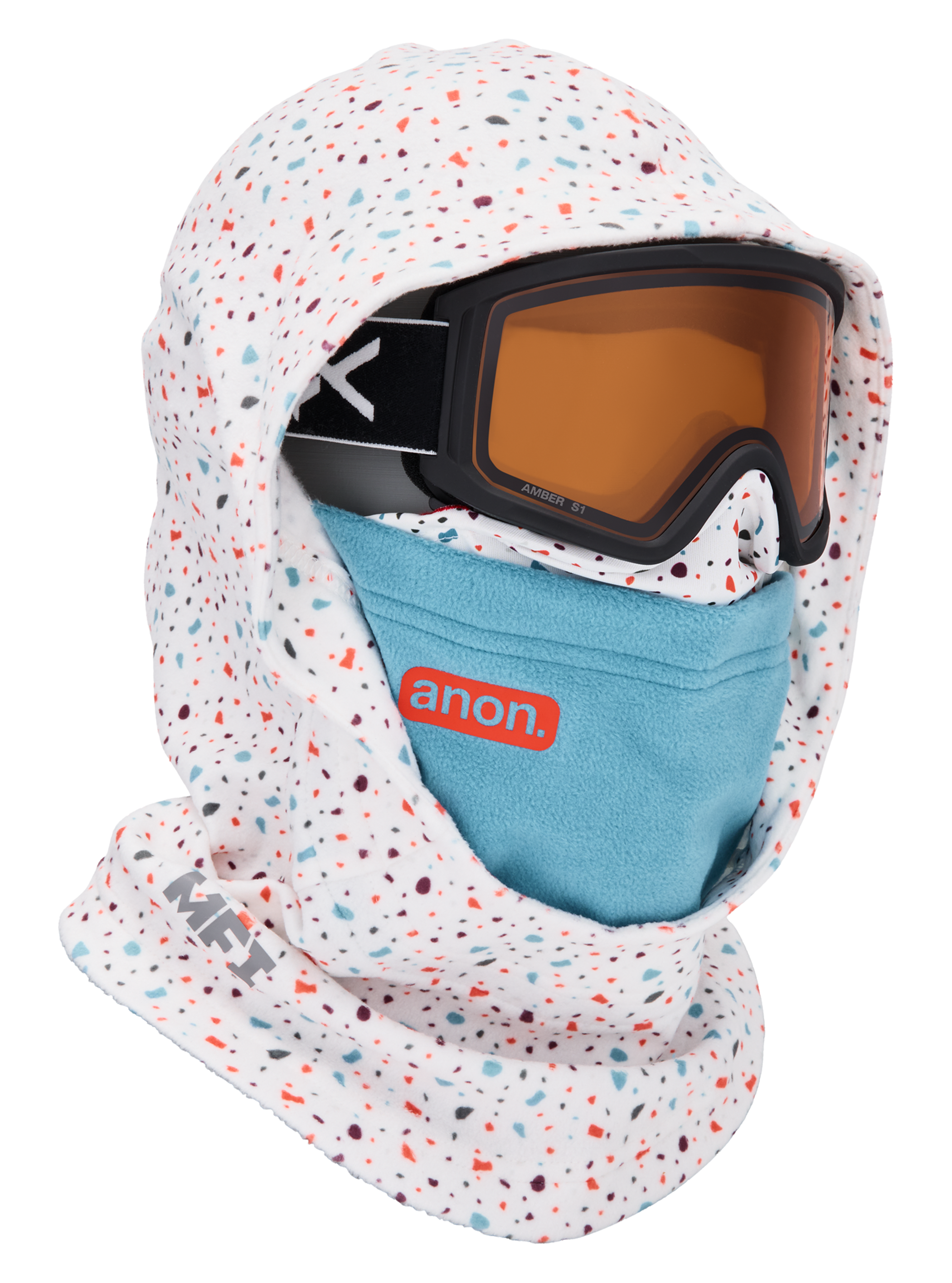 Product image of Kids' Anon MFI® Hooded Balaclava Face Mask[Variant:Speckles]