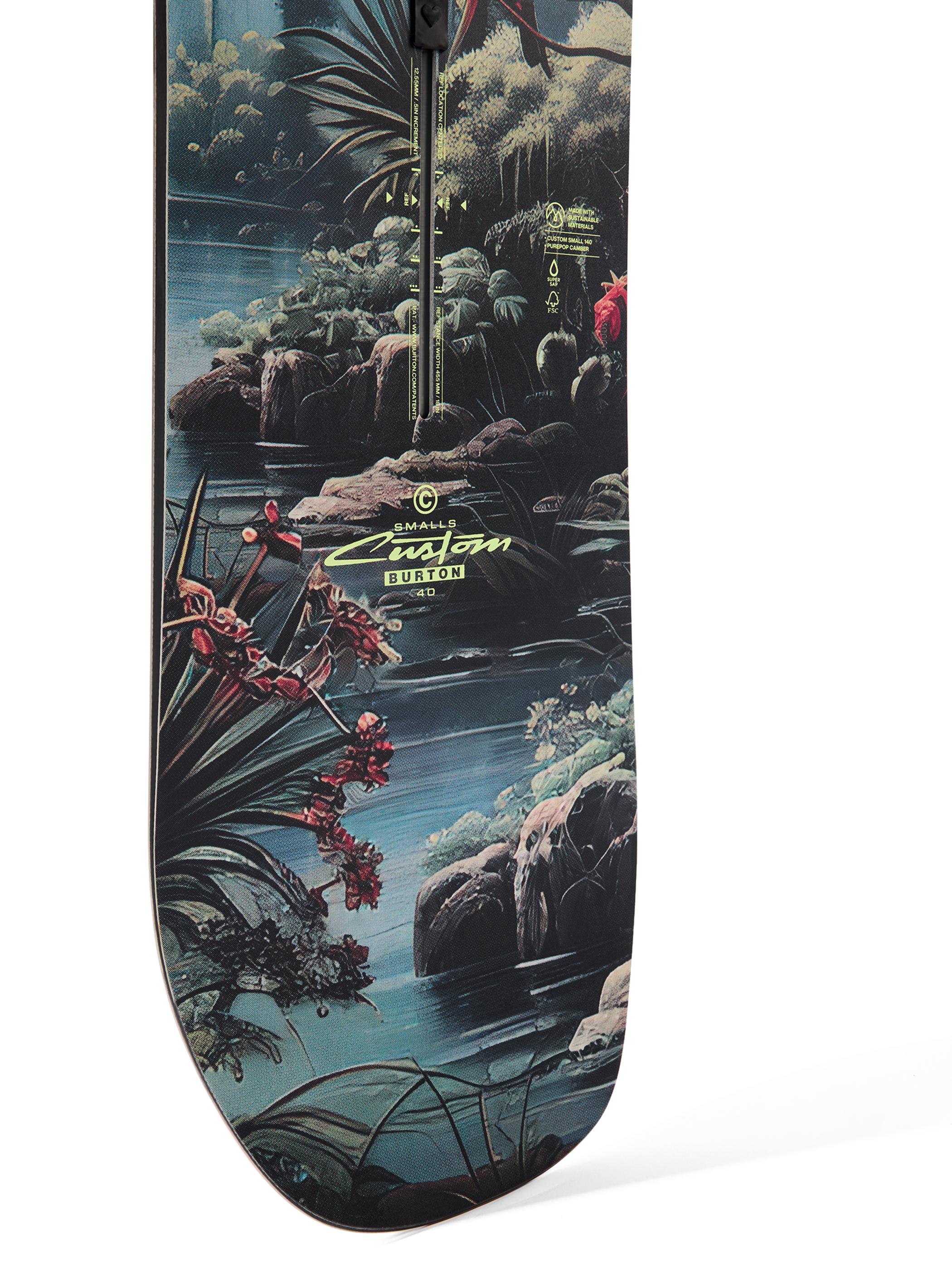 Product image of Kids' Burton Custom Smalls Camber Snowboard[Variant:Graphic]