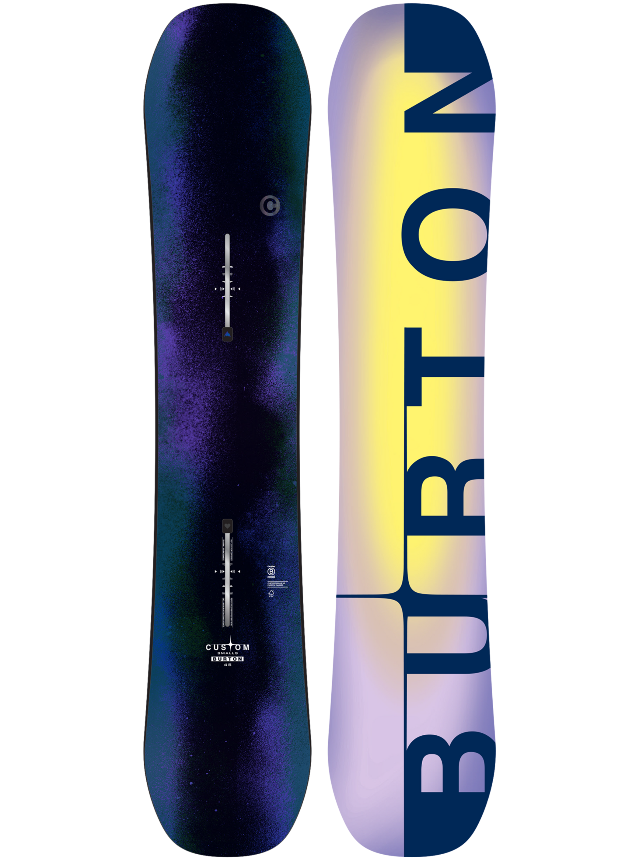Product image of Kids' Burton Custom Smalls Camber Snowboard[Variant:Faded]