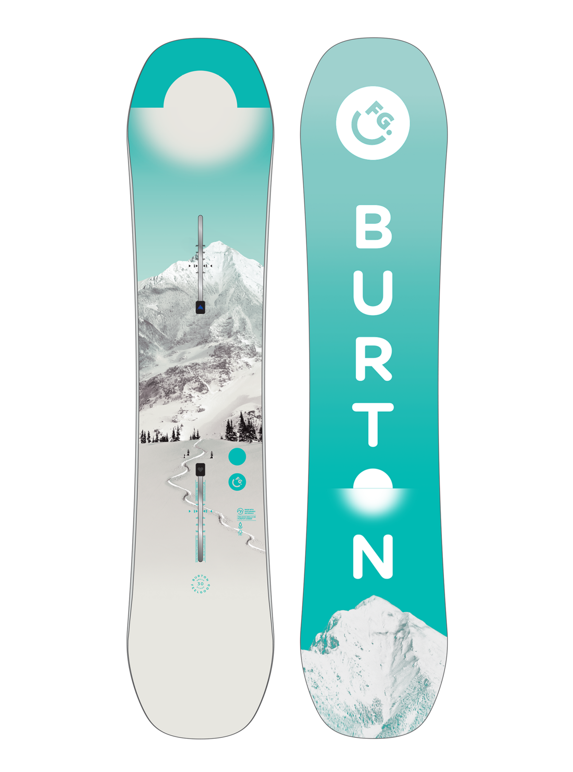 Kids' Burton Feelgood Smalls Camber Snowboard | Burton.com Winter