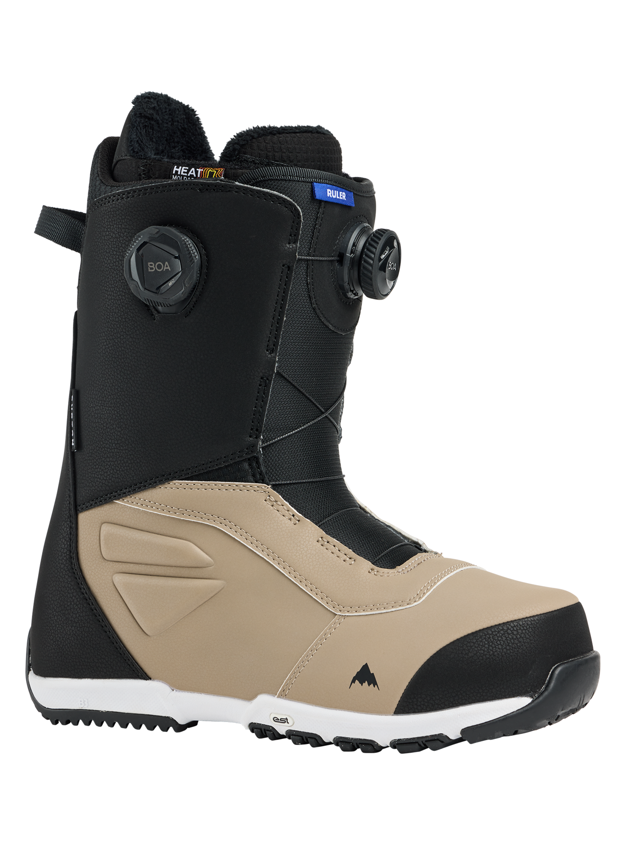 Product image of Men's Burton Ruler BOA® Snowboard Boots[Variant:Black / Summit Taupe]