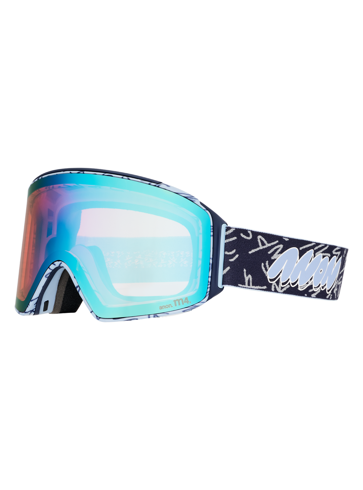 Anon Encounters With Lucas Beaufort M4 Goggles (Cylindrical) + Bonus Lens + MFI® Face Mask