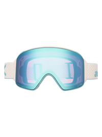 Product image of Anon M4 Goggles (Cylindrical) + Bonus Lens + MFI® Face Mask[Variant:Frame: Oat, Lens: Perceive Variable Blue (21% / S2), Spare Lens: Perceive Cloudy Pink (53% / S1)]