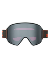 Product image of Anon M4 Goggles (Cylindrical) + Bonus Lens + MFI® Face Mask[Variant:Frame: Fiesta Red, Lens: Perceive Sunny Onyx (6% / S4), Spare Lens: Perceive Variable Violet (34% / S2)]