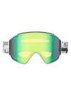 Product image of Anon M4 Goggles (Cylindrical) + Bonus Lens + MFI® Face Mask[Variant:Frame: Tilt Shift, Lens: Perceive Variable Green (22% / S2), Spare Lens: Perceive Cloudy Pink (53% / S1)]