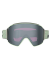 Product image of Anon M4 Goggles (Cylindrical) + Bonus Lens + MFI® Face Mask[Variant:Frame: Soft Sage, Lens: Perceive Sunny Onyx (6% / S4), Spare Lens: Perceive Variable Violet (34% / S2)]