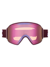 Product image of Anon M4 Goggles (Cylindrical) + Bonus Lens + MFI® Face Mask[Variant:Frame: Deep Cherry, Lens: Perceive Cloudy Pink (53% / S1), Spare Lens: Perceive Variable Blue (21% / S2)]