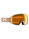 Product image of Anon M4 Low Bridge Fit Goggles (Toric) + Bonus Lens + MFI® Face Mask[Variant:Frame: Summit Taupe, Lens: Perceive Sunny Bronze (17% / S3), Spare Lens: Perceive Cloudy Burst (59% / S1)]