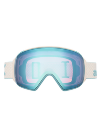 Product image of Anon M4 Goggles (Toric) + Bonus Perceive Lens + MFI® Face Mask[Variant:Frame: Oat, Lens: Perceive Variable Blue (21% / S2), Spare Lens: Perceive Cloudy Pink (53% / S1)]