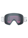 Product image of Anon M4 Goggles (Toric) + Bonus Perceive Lens + MFI® Face Mask[Variant:Frame: White, Lens: Perceive Sunny Onyx (6% / S4), Spare Lens: Perceive Variable Violet (34% / S2)]