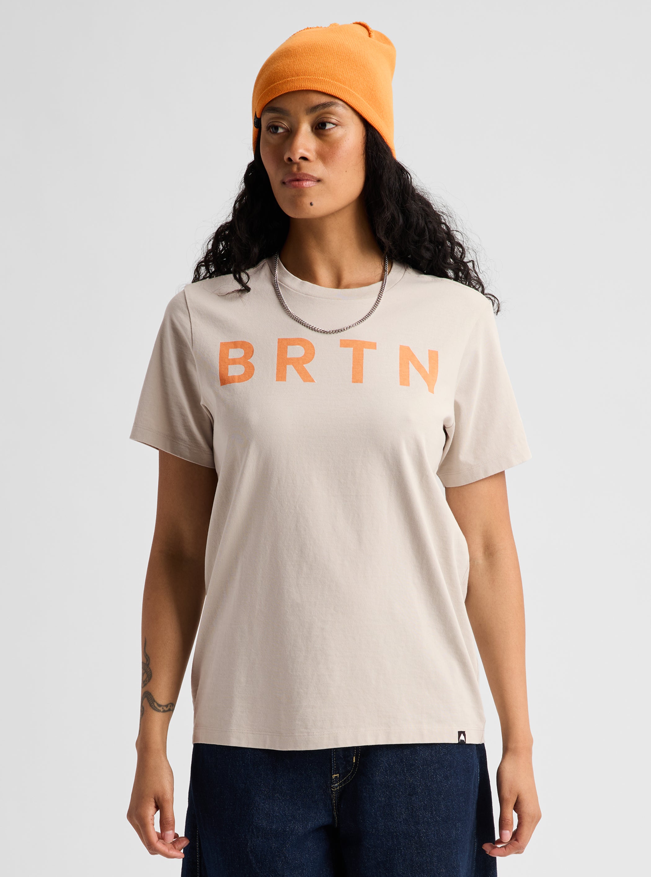 Product image of Burton BRTN Short Sleeve T-Shirt[Variant:Chinchilla Gray]