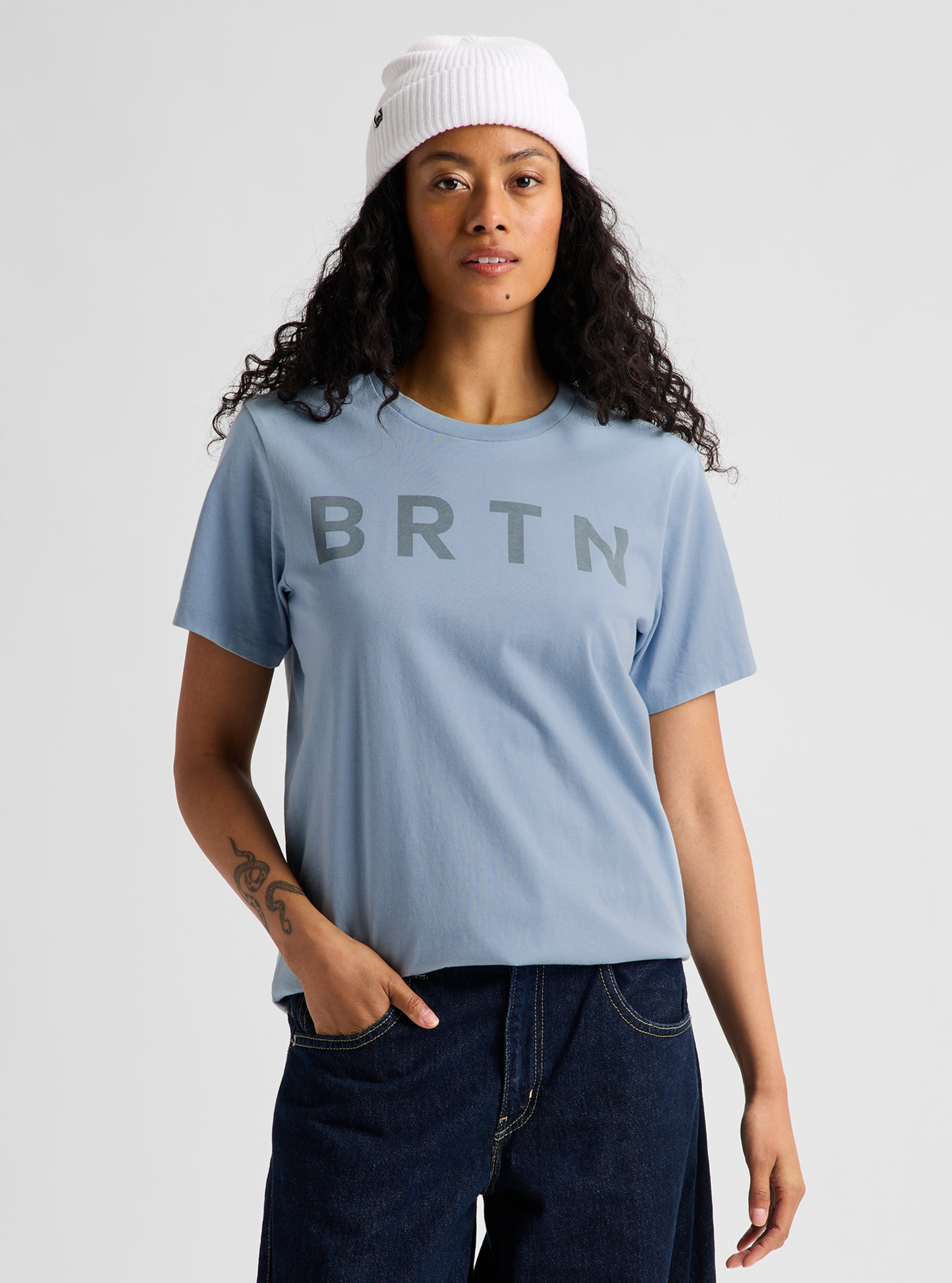 Product image of Burton BRTN Short Sleeve T-Shirt[Variant:Airstream Blue]