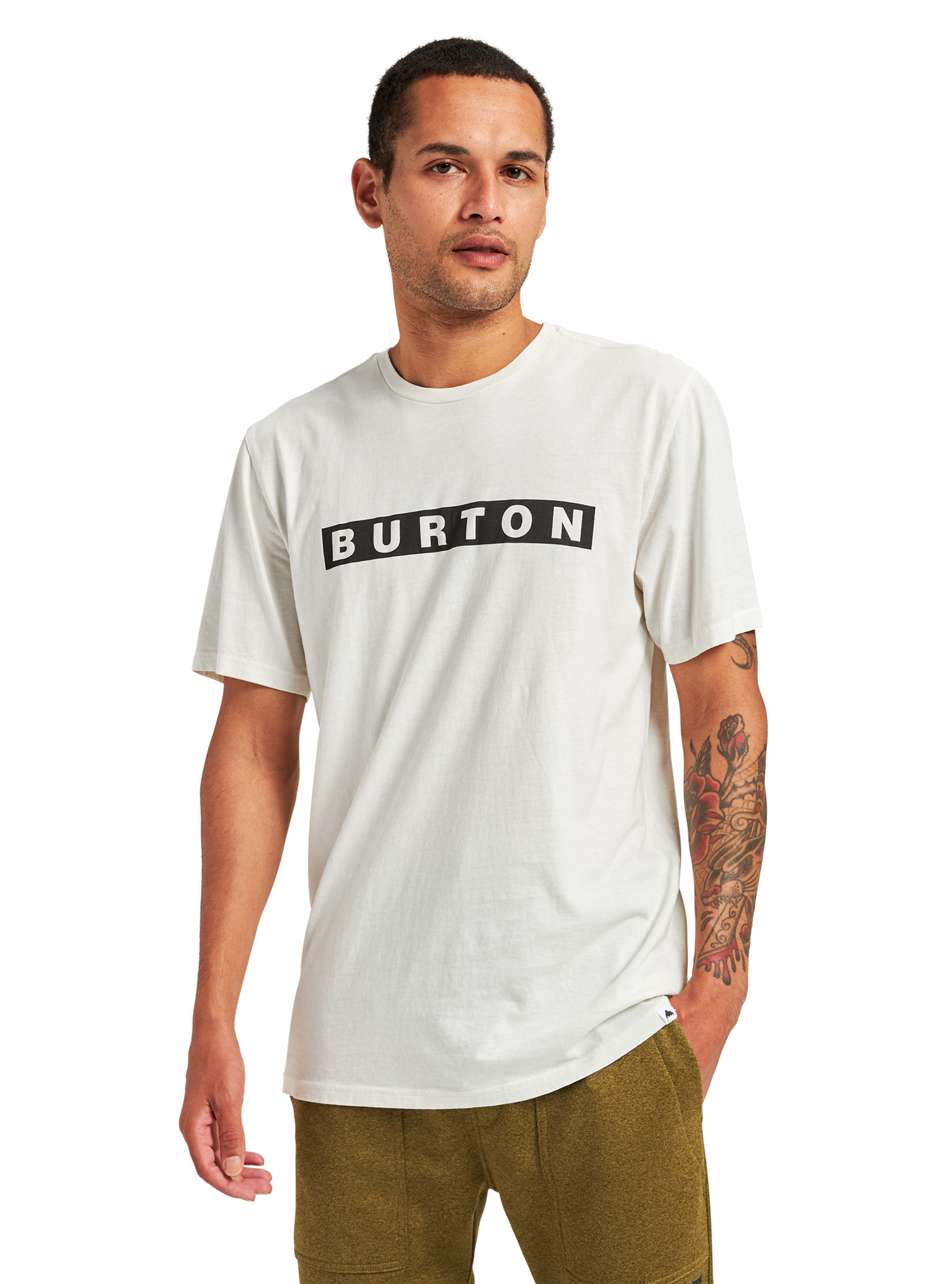 Product image of Burton Vault Short Sleeve T-Shirt[Variant:Stout White]