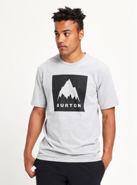 Product image of Burton Classic Mountain High Short Sleeve T-Shirt[Variant:Gray Heather]
