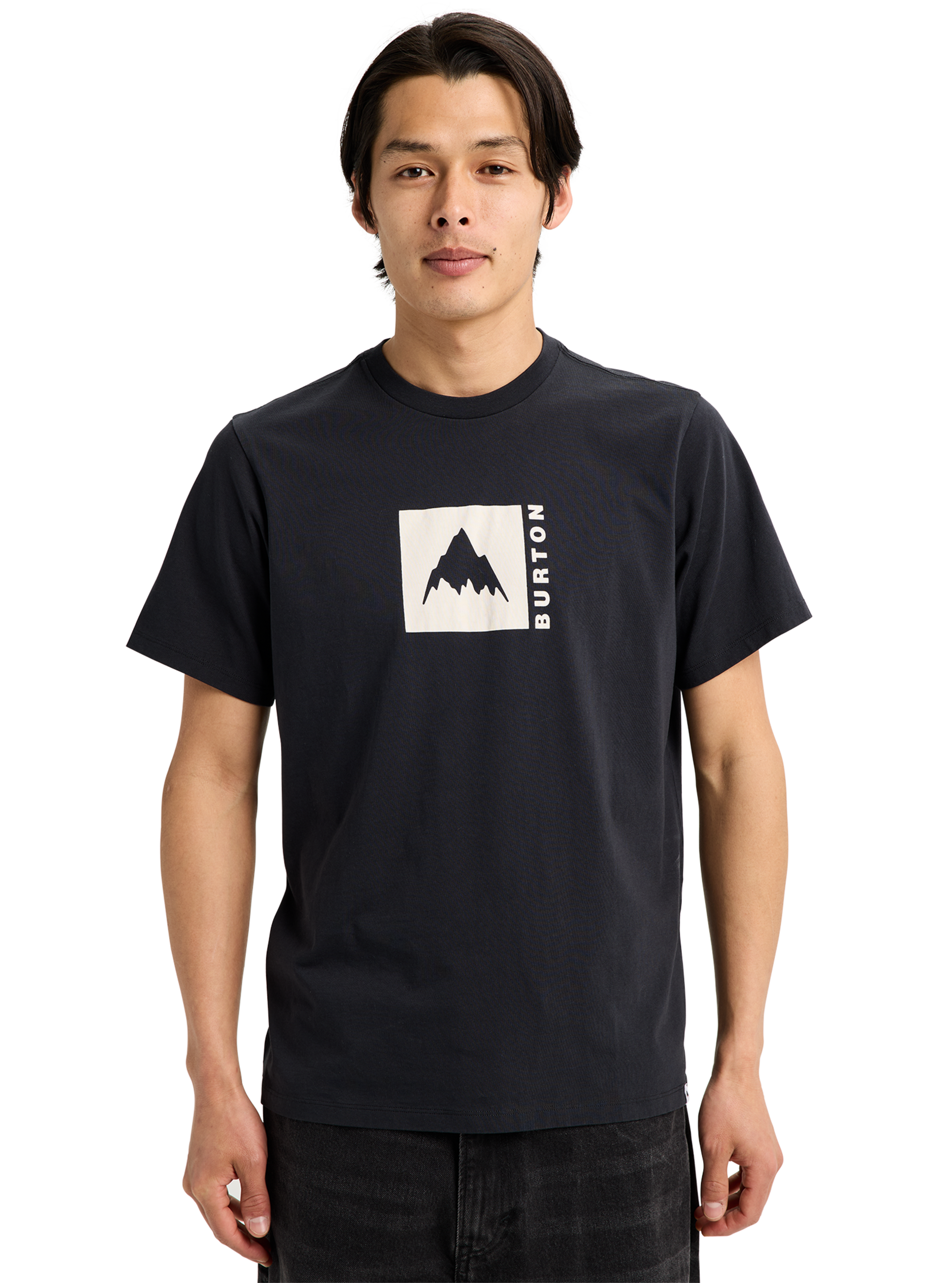 Product image of Burton Classic Mountain Short Sleeve T-Shirt[Variant:True Black]