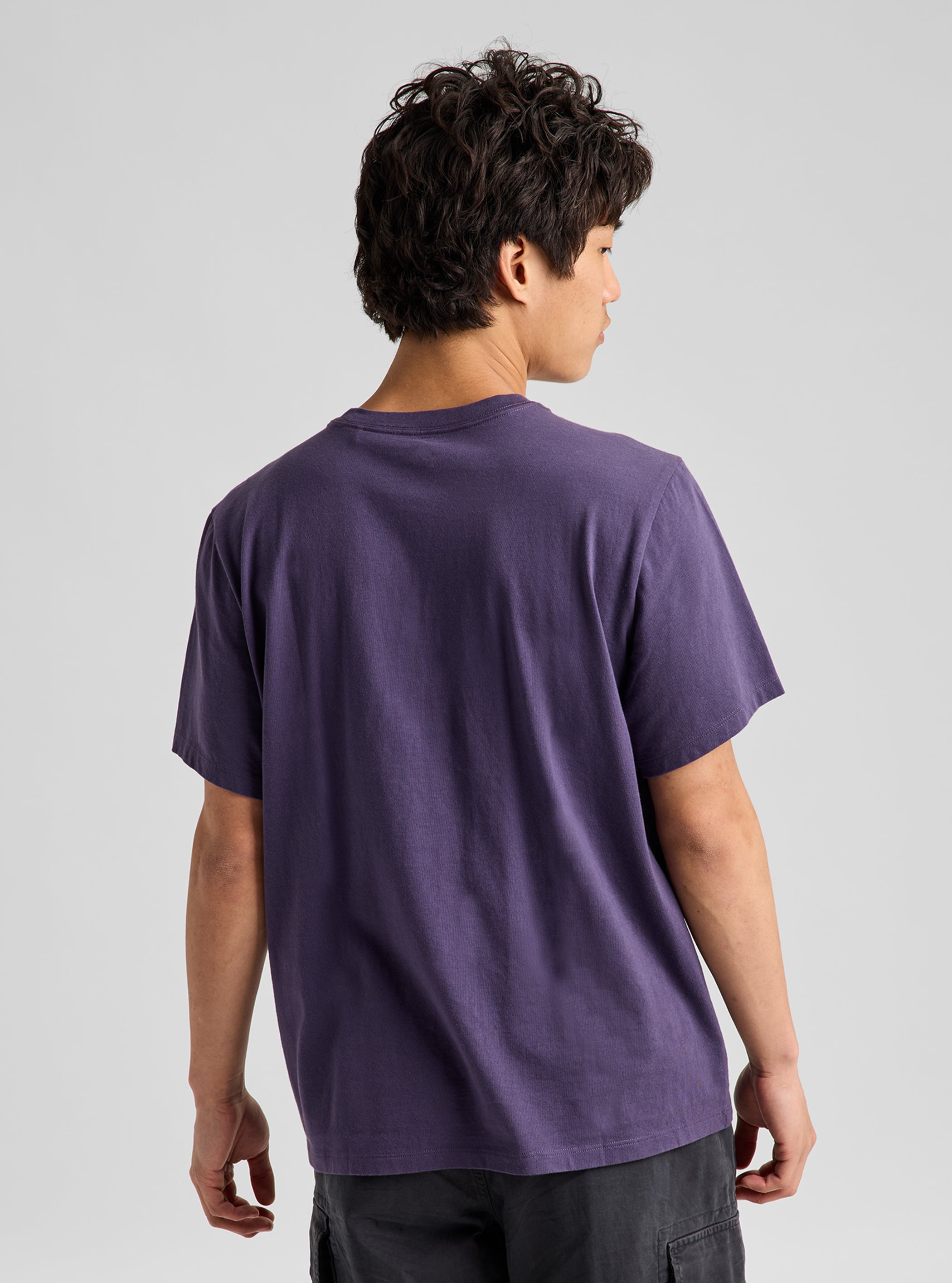 Product image of Men's Burton Classic Mountain High Short Sleeve T-Shirt[Variant:Nightshade Purple]
