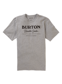 Product image of Burton Durable Goods Short Sleeve T-Shirt[Variant:Gray Heather]