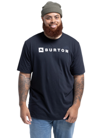 Product image of Burton Horizontal Mountain Short Sleeve T-Shirt[Variant:True Black]