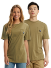 Product image of Burton Colfax Short Sleeve T-Shirt[Variant:Martini Olive]