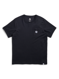 Product image of Burton Colfax Short Sleeve T-Shirt[Variant:True Black]