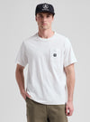 Product image of Burton Colfax Short Sleeve T-Shirt[Variant:Stout White]