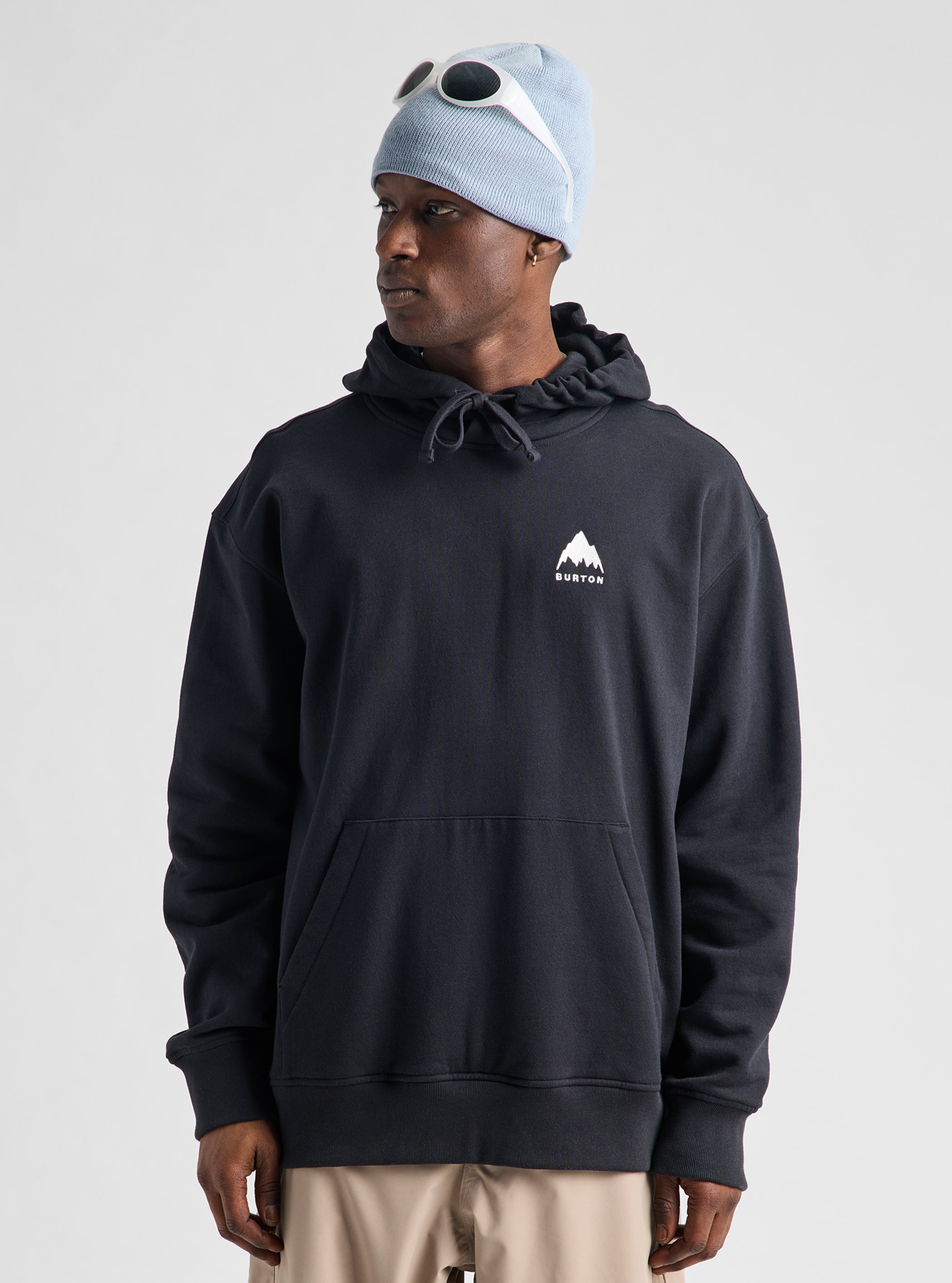 Product image of Burton Mountain Pullover Hoodie[Variant:True Black]
