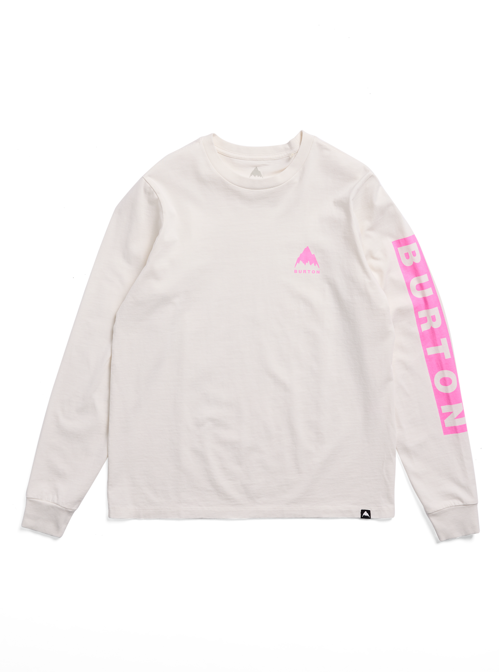 Product image of Men's Burton Elite Long Sleeve T-Shirt[Variant:Stout White / Shockwave Pink]