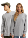 Product image of Burton Colfax Long Sleeve T-Shirt[Variant:Gray Heather]