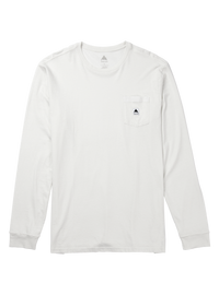 Product image of Burton Colfax Long Sleeve T-Shirt[Variant:Stout White]