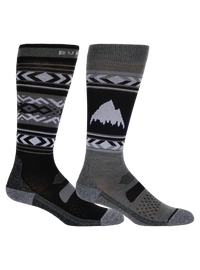 Product image of Women's Burton Performance Lightweight Socks (2 Pack)[Variant:True Black]