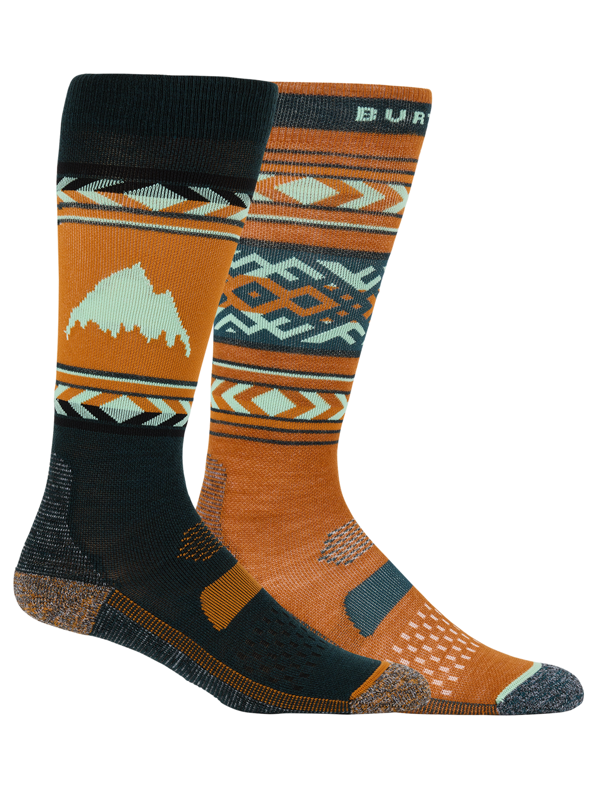ウィメンズ Burton パフォーマンス ライトウェイト ソックス（2足パック）