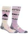 Product image of Women's Burton Performance Lightweight Socks (2 Pack)[Variant:Washed Lavender]
