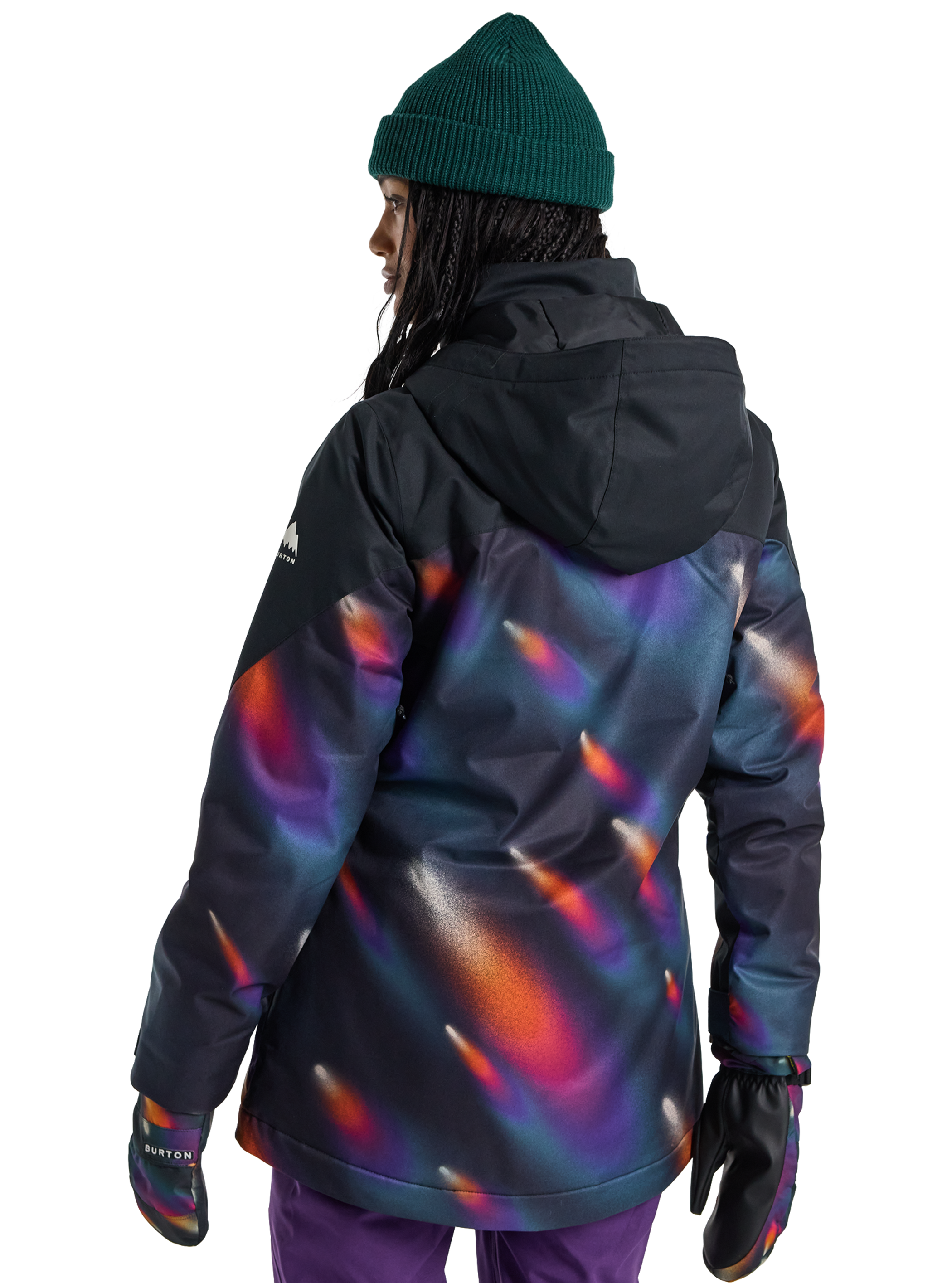 Product image of Women's Burton Lelah 2L Jacket[Variant:True Black / Comets]