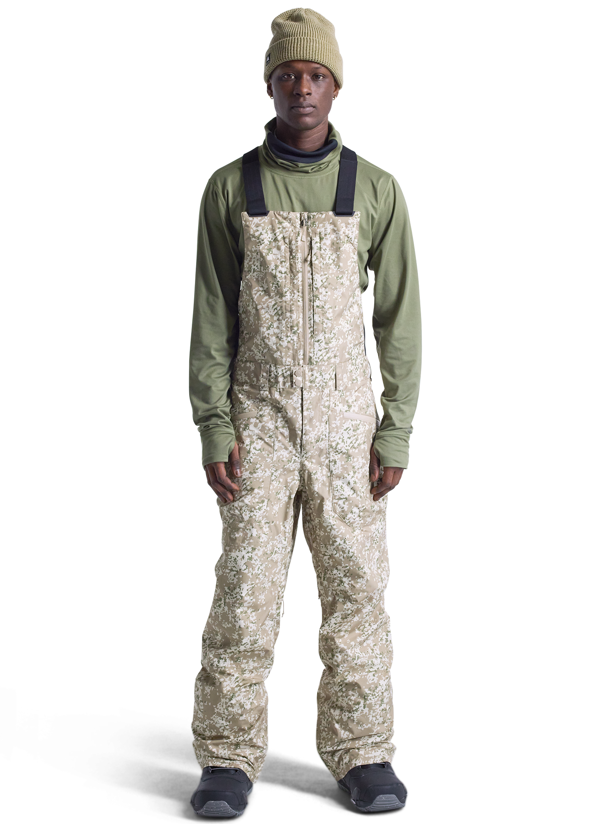 Product image of Men's Burton Reserve GORE‑TEX 2L Bib Pants[Variant:Snowfall Camo]